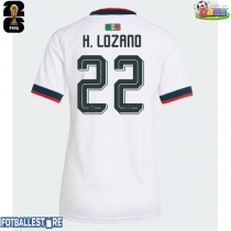 Mexico Hirving Lozano #22 Bortedrakt Dame VM 2026 Kortermet